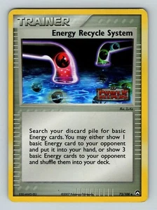 Energy Recycle System - Unseen Forces - Stamped Power Keepers LP Pokemon 73/108 - Picture 1 of 2