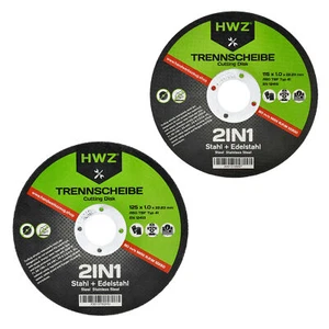 115 125 230 discos de corte discos de desbaste fino metal inox acero inoxidable disco flexible - Imagen 1 de 10