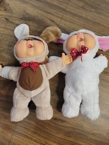 Muñecas Cabbage Patch 2 CPK Bunny Puppy - Imagen 1 de 6