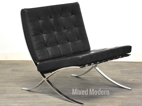 Barcelona Lounge Chair by Knoll Mid Century Modern Cover