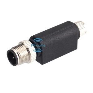 M12 Male to M8 Female Sensor Connector Male to Female Connectors Adapter Plug - Picture 1 of 7