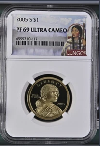 2005 S $1 NGC PF69 - Picture 1 of 2