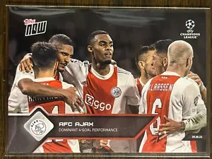 2021-22 Topps Now UEFA UCL #50 AFC Ajax - Picture 1 of 2