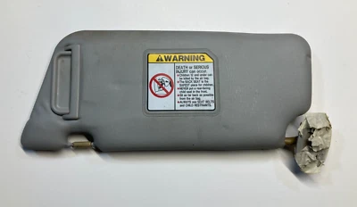 USED Suzuki Grand Vitara Gray Sun Visor Passenger Right 2000 2001 02 03 04 2005 - Image 1 of 4