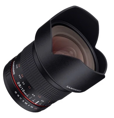 Samyang 10mm F2.8 ED AS NCS CS Ultra Wide Angle Lens for Canon EF-S - Image 1 of 4