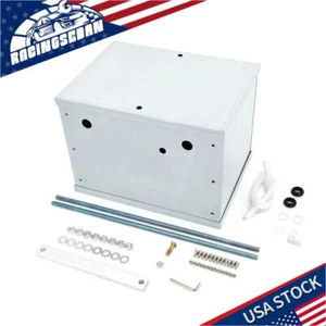 Relocation car battery box custom complete kit battery aluminium billet trunk - Picture 1 of 10