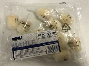 10 X MAHLE ORIGINAL OE QUALITY INLINE UNIVERSAL FUEL FILTER FITS 6mm or 8mm PIPE - Picture 1 of 3