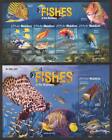 Stb319 Maldives 2015 Mnh 2 Sheets High Cv Marine Fauna Fishes