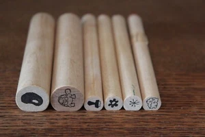 Juego de 6 estampillas de Judith Stubby nuevas #11 - Imagen 1 de 3