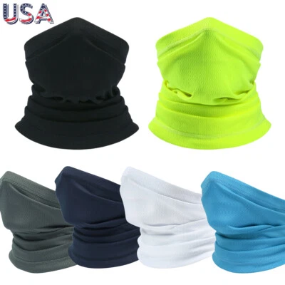 Bandana Face Masks Cover Balaclava Scarf Neck Gaiter Head Band Reusable Washable - Image 1 of 4