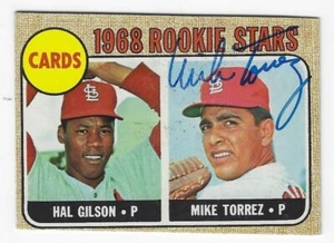 Autographed 1968 Topps Mike Torrez St. Louis Cardinals Card #162 w/COA - Picture 1 of 1