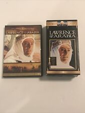 Lawrence of Arabia Classics 1993 VHS & 2007 DVD Collector’s Edition Set of 2 Lot