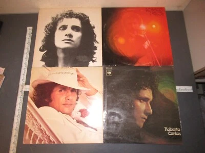 ROBERTO CARLOS Lot Of 4 Latin Pop 70's  - Image 1 of 4