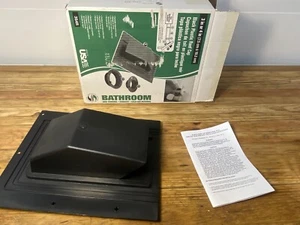 LAMBRO INDUSTRIES 354R 4" Black Plastic Roof Cap NEW - Picture 1 of 6