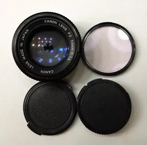 ✅Serviced✅ Canon nFD 50mm f1.4 Fast Prime Lens 78771 Sony Olympus Fujifilm FD - Picture 1 of 5