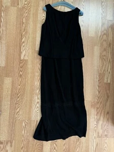 60’s Inspired Sexy Black Gown - Picture 1 of 5