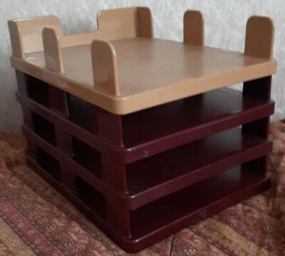 OLIVETTI SYNTHESIS SERIE 45 porta documenti vinaccia e nocciola - Immagine 1 di 4