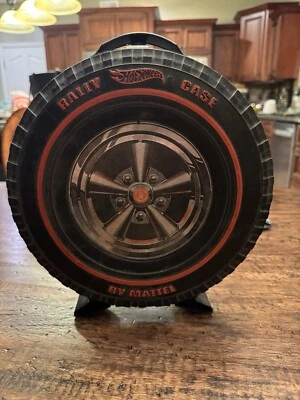 Retro 1968-2007 Hot Wheels Redline 12 Car Super Rally Case Mattel Foto 1 de 4