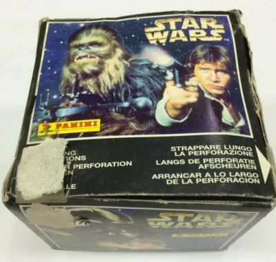 1996 Panini Star Wars Collectable Stickers packs x 46 packs - Image 1 of 3