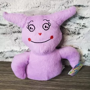 Bean Pals Purple Plush Monster Ghost Devil Horns 8" Halloween Stuffed Animal - Picture 1 of 10