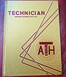 1966 Arthur Hill Technical High School Jahrbuch Saginaw MI Hc handsigniert - Bild 1 von 8