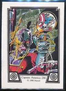 1990 Marvel Captain America Trading Card #39 Captain America #286
