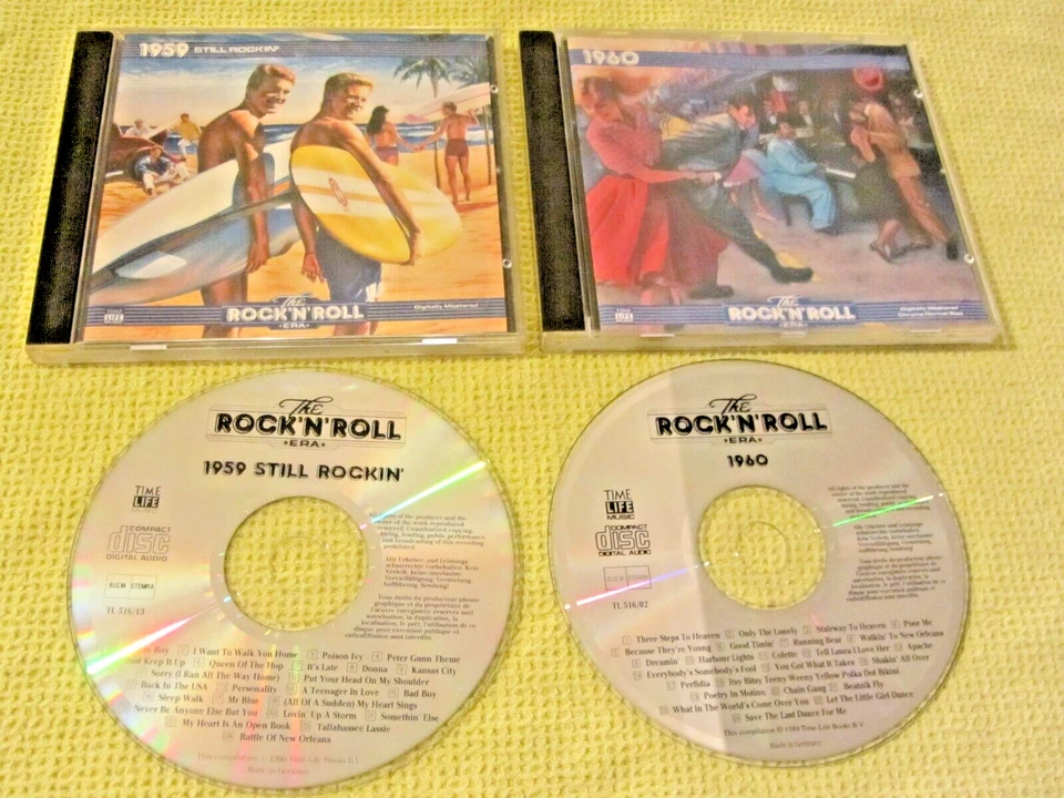 The Rock N Roll Era 1959 Still Rockin & 1960 2 CD Albums Sam Cooke The Drifters - Image 1 of 1