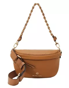 Michael Kors Women's Bag Slater XS Sling Pack Messenger Leather Lugagge New - Picture 1 of 17