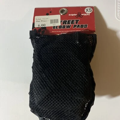 Triple Eight Street Elbow Pads XS Extra Small Skate Protective Gear Skateboard - Image 1 of 4