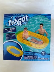 Bestway H2O Go! Sweet Summer Lounge. Inflatable Kids Raft. Ages 6+ - Picture 1 of 4
