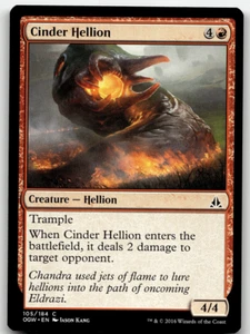 MTG Oath of the Gatewatch Cinder Hellion 105 NM/M - Imagen 1 de 1