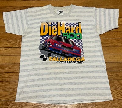 Camiseta De Colección Años 90 1993 Die Hard 500 Talladega Speedway NASCAR Talla L Foto 1 de 4