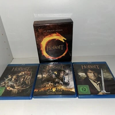 Die Hobbit Trilogie Blu-ray 🦊 Deutsch Englisch FSK 12 mit Specials Filme - Bild 1 von 4