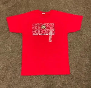 NWT Licensed Ohio State Buckeyes T-Shirt Red Youth XL Football Bsketball - Picture 1 of 5