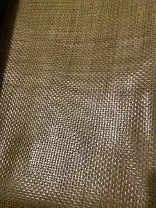 EDELMAN LEATHER Cestino Tessuto Tessuto Verde Oliva 2 iarde Nuovo - Foto 1 di 2