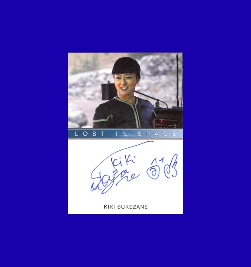 Kiki Sukezane as Aiko Watanabe 2019 Lost in Space Season 1 Full Bleed AUTO RARE - Image 1 of 1