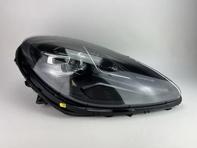 2019 - 2023 Porsche Macan Headlight RH Right Side Black Bezel LED OEM - Image 1 of 4