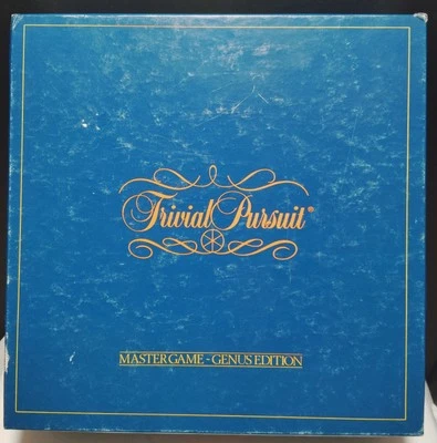 1983 complete TRIVIAL PURSUIT MASTER GAME BABY BOOMER  EDITION  VINTAGE FUN EUC - Image 1 of 4