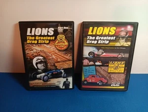 Lions The Greatest Drag Strip Part One 2006 & Part Two 2007 TESTED RARE! - Picture 1 of 8