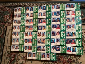 1987 Kraft Home Plate Heroes Lot 37 ungeöffnete Kartons Komplettsatz - Bild 1 von 8