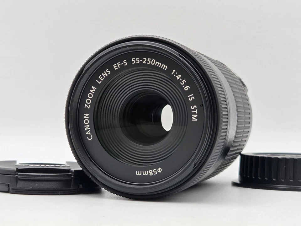[ NEAR MINT ] Canon EF-S 55-250mm F4-5.6 IS STM Telephoto lenses From Japan - Image 1 of 4