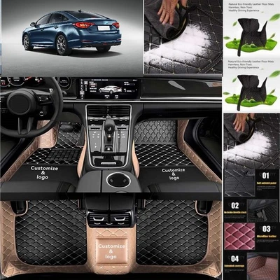 For Hyundai Sonata Car Floor Mats Luxury Waterproof Pads Liner Auto Rug - Image 1 of 4