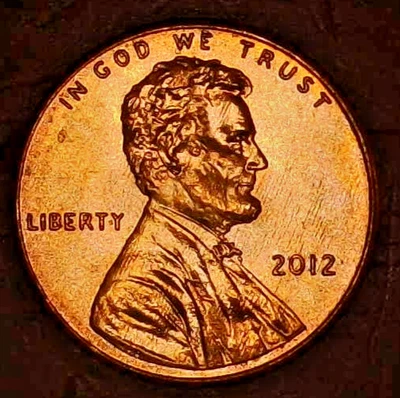 2012 Lincoln shield cent BU condition Beautiful GEM High Mint state Cond. - Image 1 of 4