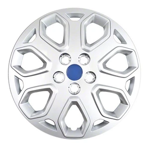 New Set Of 4, 16 Inch Silver 7 Y Spoke Aftermarket Wheel Covers - Picture 1 of 1