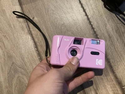 Kodak M35 Film Camera Pink Untested - Image 1 of 4