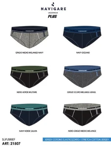 Gruppo 6 slip ragazzo in cotone elasticizzato Navigare 21507J - Picture 1 of 1