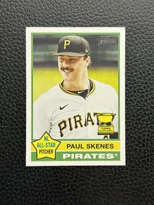 2025 Topps Heritage Base Paul Skenes Pittsburgh Pirates #60 (cantidad) - Imagen 1 de 2