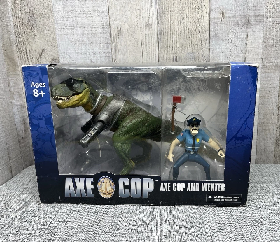 PACK DE 2 HACHAS MEZCO POLICÍA Y WEXTER -NUEVO- Foto 1 de 4