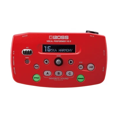 BOSS Vocal Performer Red VE-5-RD - Image 1 of 4