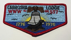 OA Lodge 537 Cabrosha California 1976 Bicentennial   Boy Scout DC4 - Picture 1 of 2
